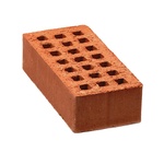 Кирпич одинарный пустотелый лицевой